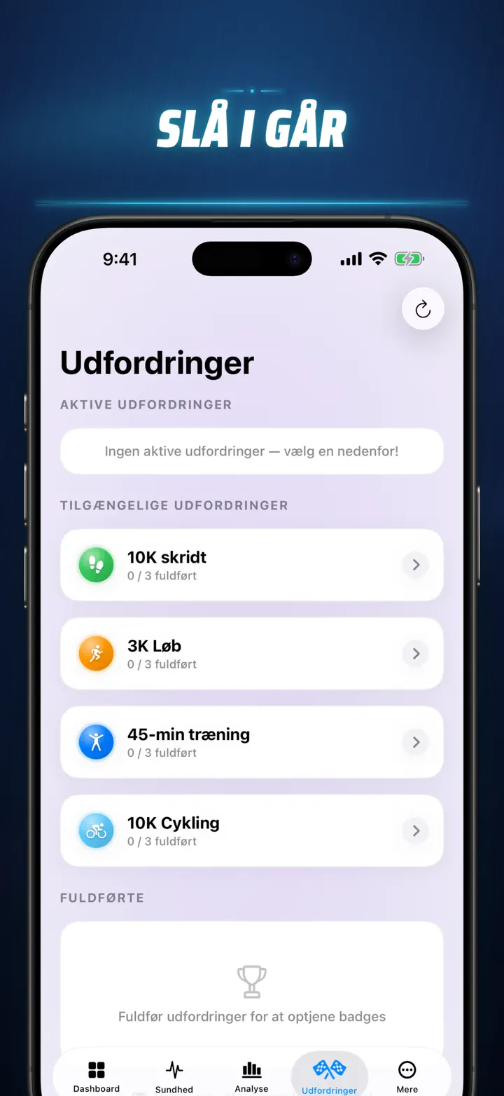 Fitness Story — Skærmbilleder 6