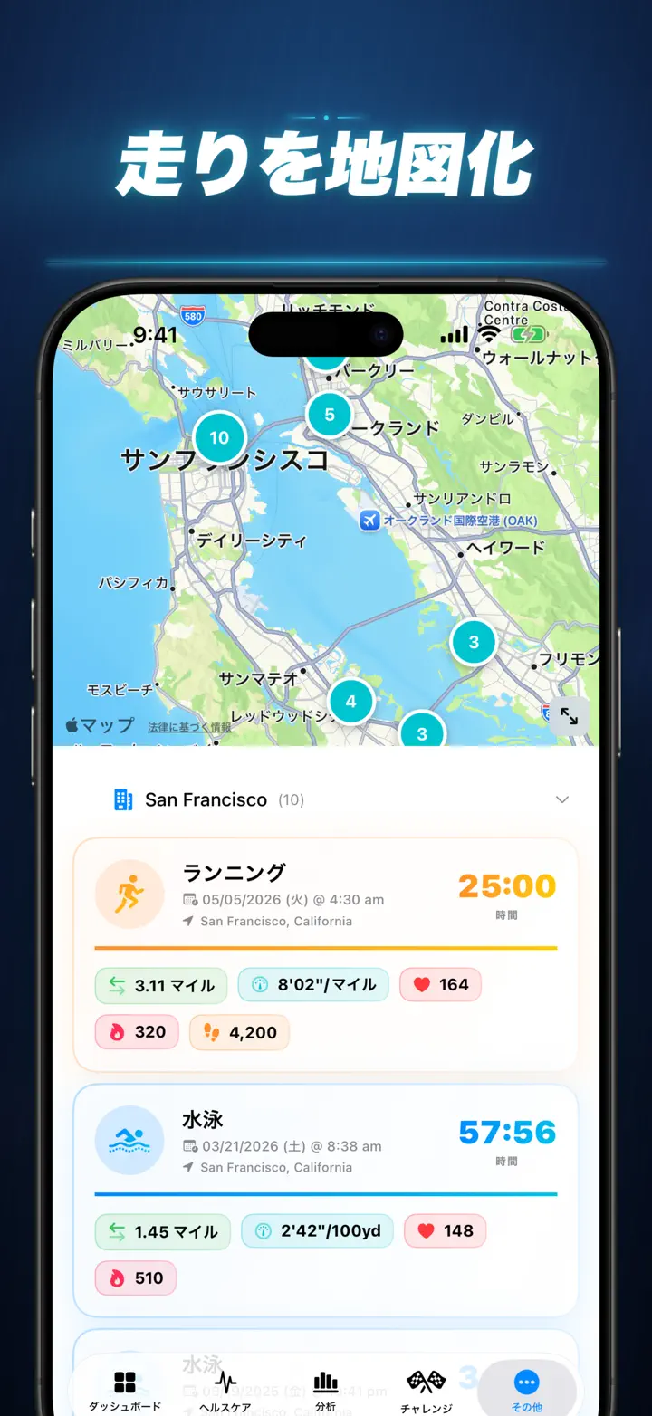 フィットネスストーリー — スクリーンショット 9