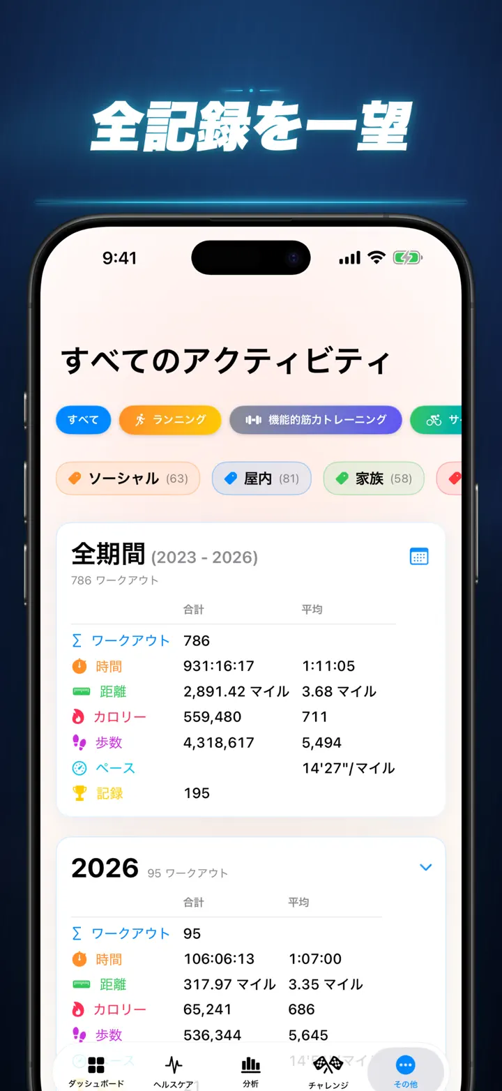 フィットネスストーリー — スクリーンショット 10