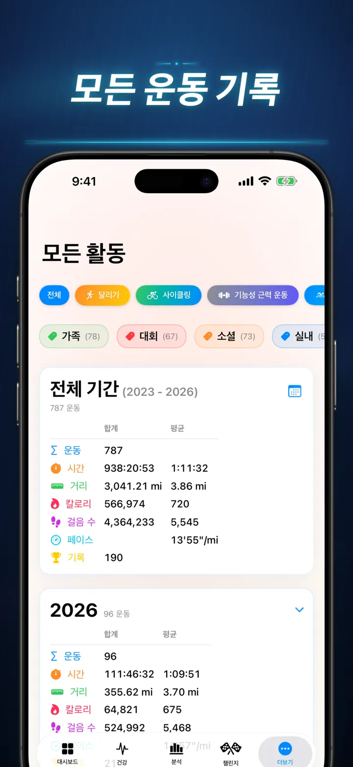 피트니스 스토리 — 스크린샷 10