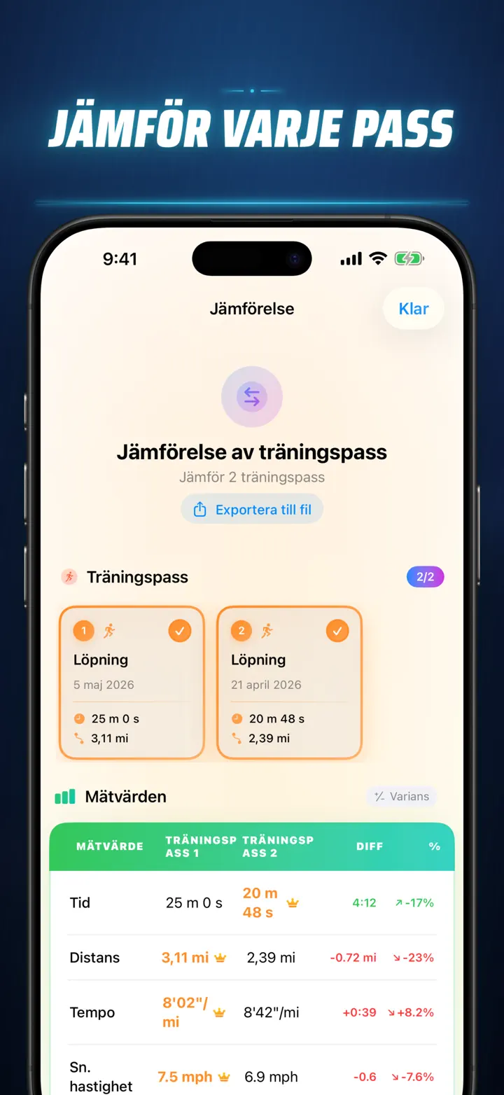 Fitness Story — Skärmavbilder 8