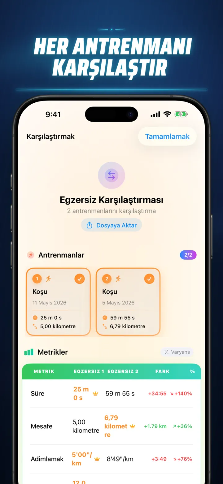 Fitness Hikayem — Ekran görüntüleri 8
