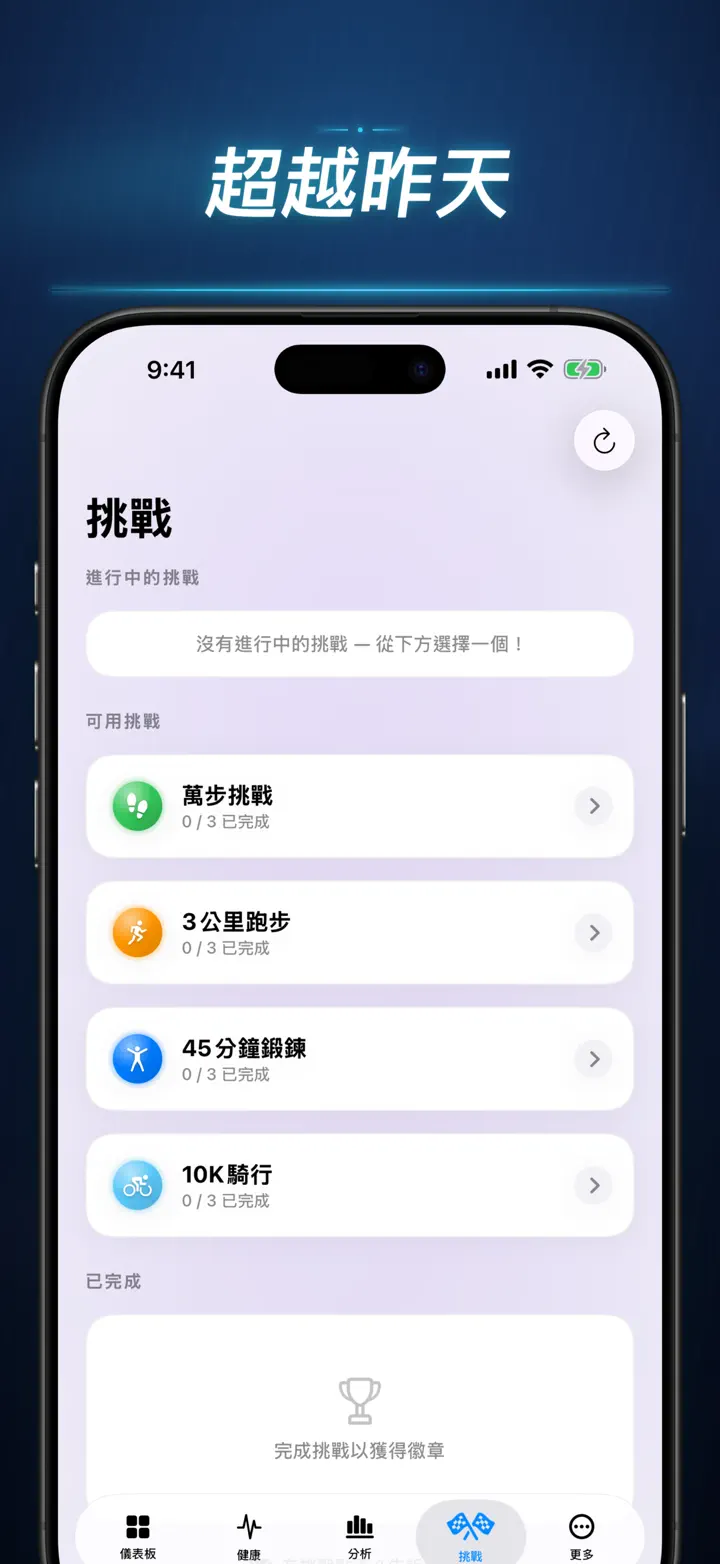 健身故事 — 螢幕快照 6