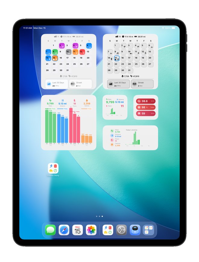 iPad Widgets