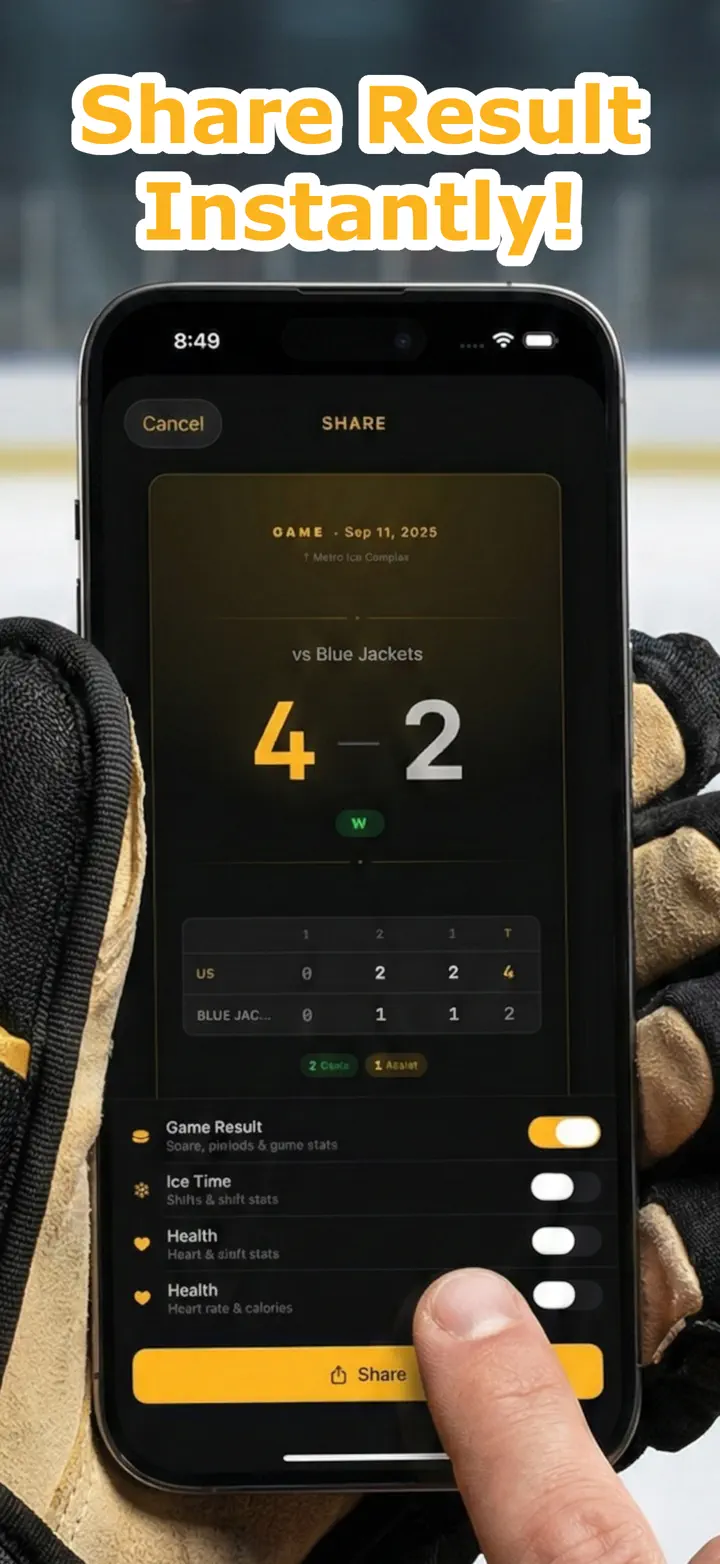 Ice Time Track — Screenshots 2