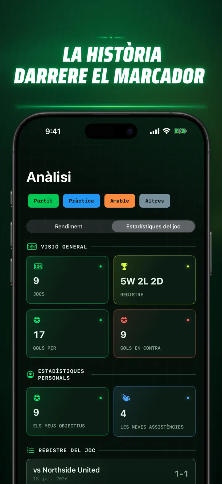 Soccer Time Track — Captures de pantalla 7