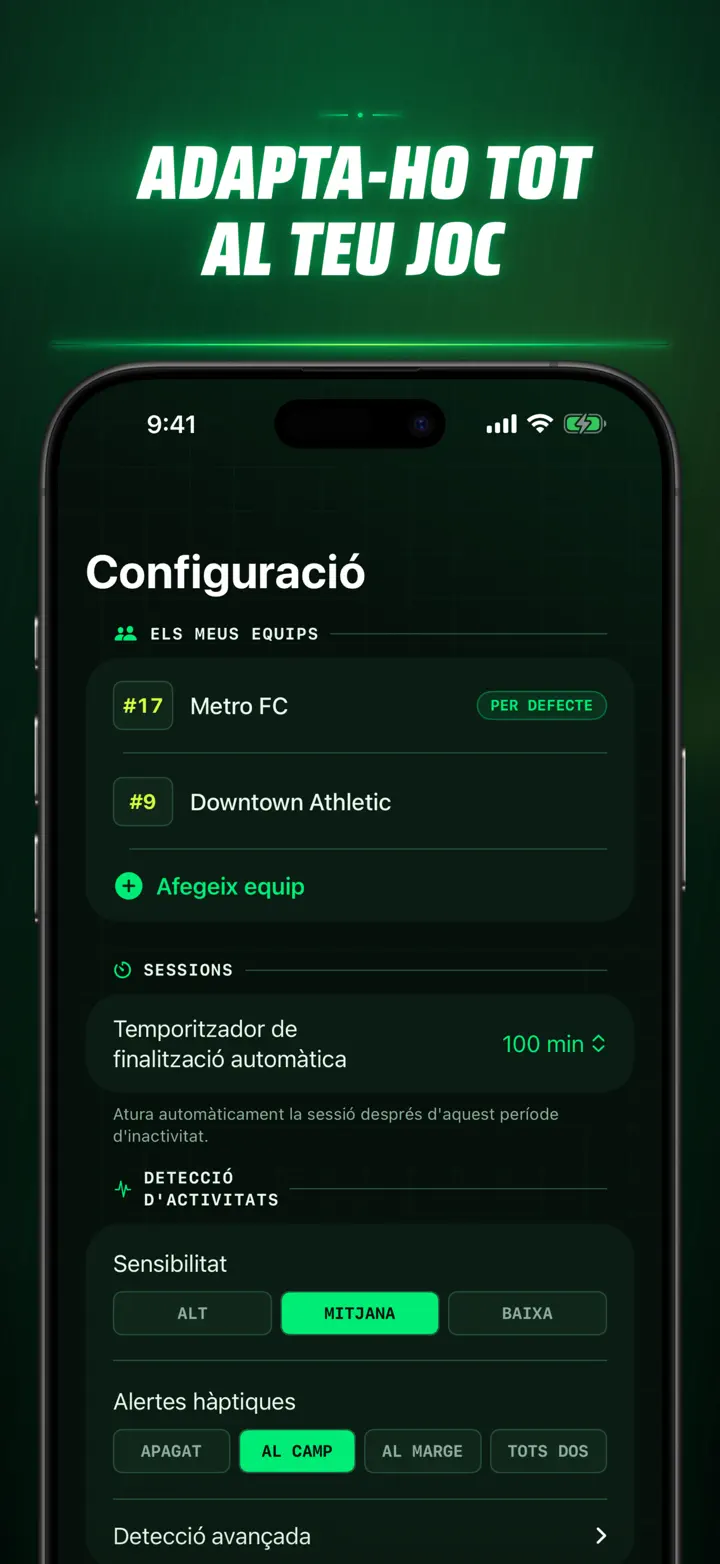 Soccer Time Track — Captures de pantalla 9
