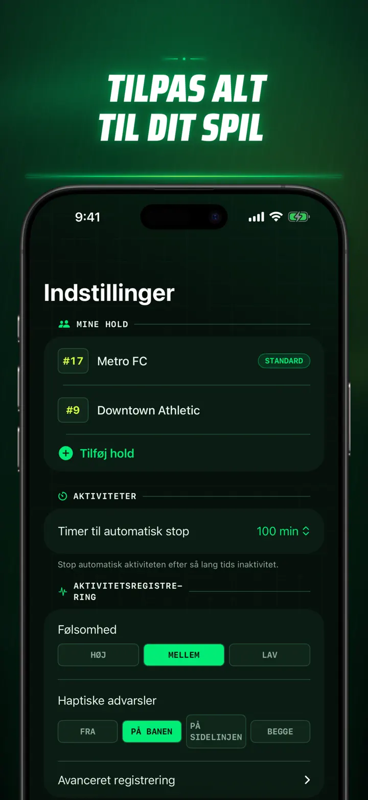 Soccer Time Track — Skærmbilleder 9