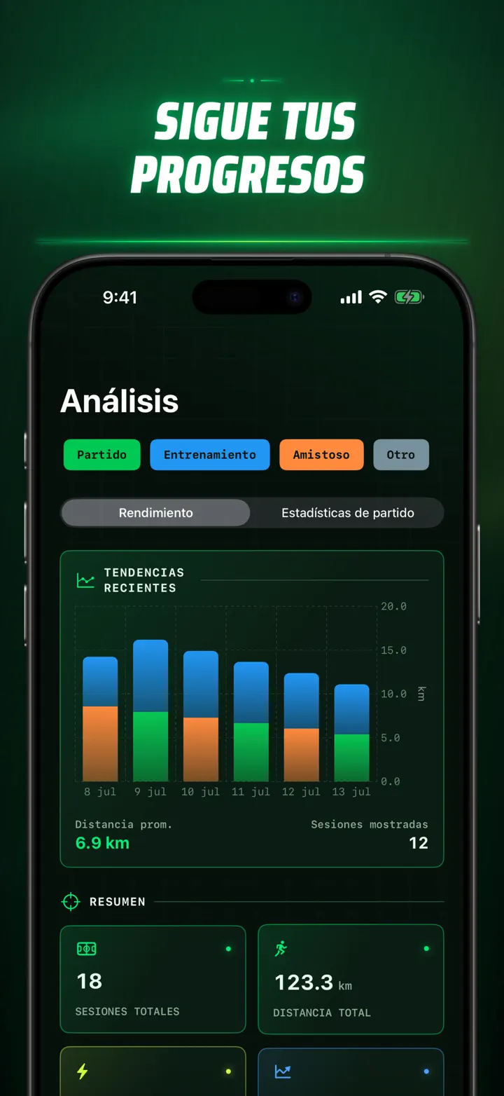 Soccer Time Track — Capturas de pantalla 6
