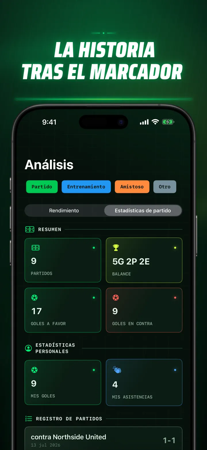 Soccer Time Track — Capturas de pantalla 7