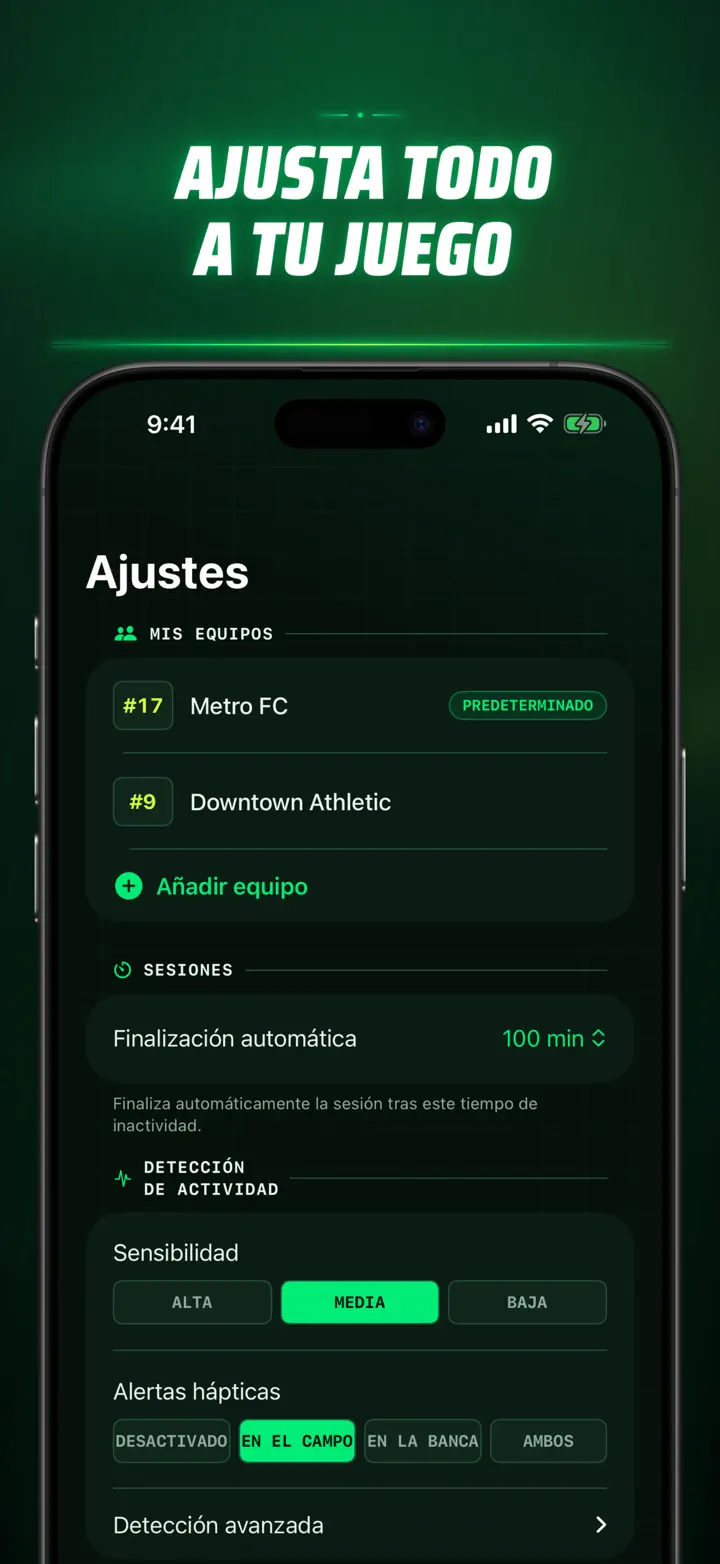 Soccer Time Track — Capturas de pantalla 9