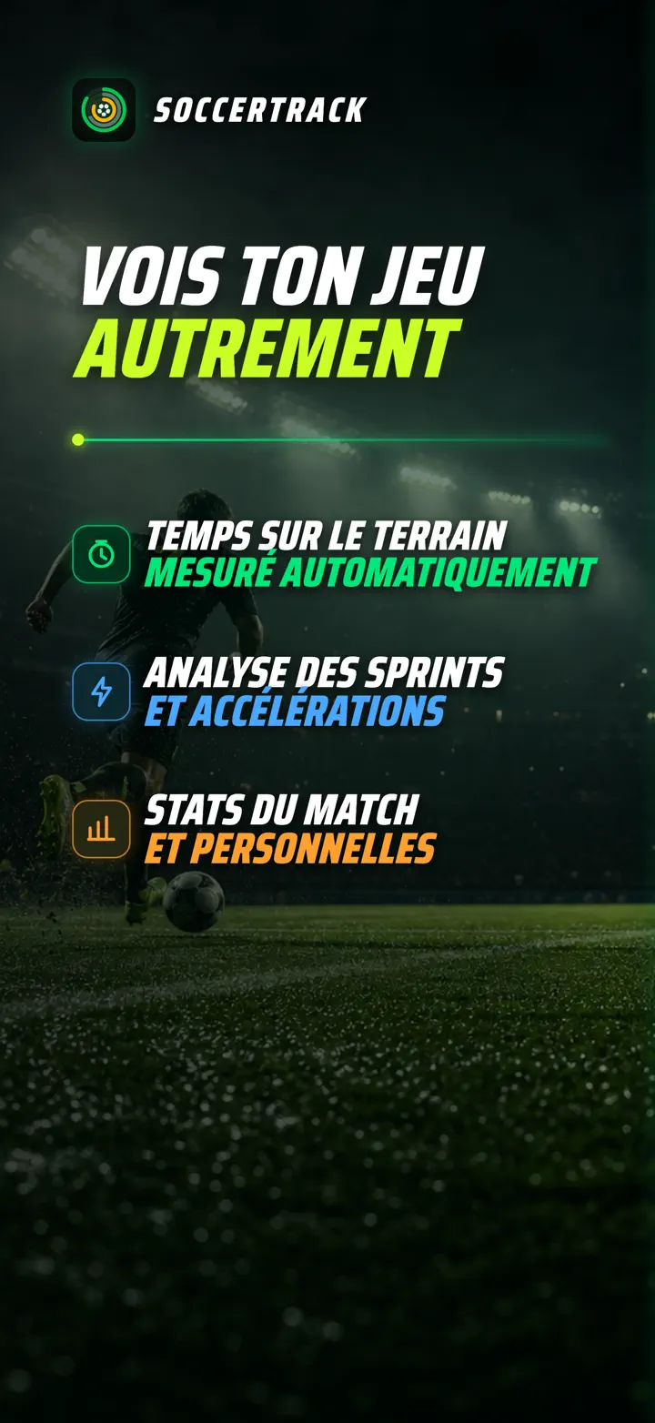 Soccer Time Track — Captures d’écran 1