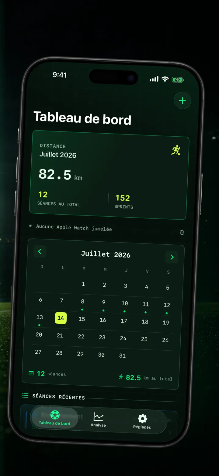 Soccer Time Track — Captures d’écran 2