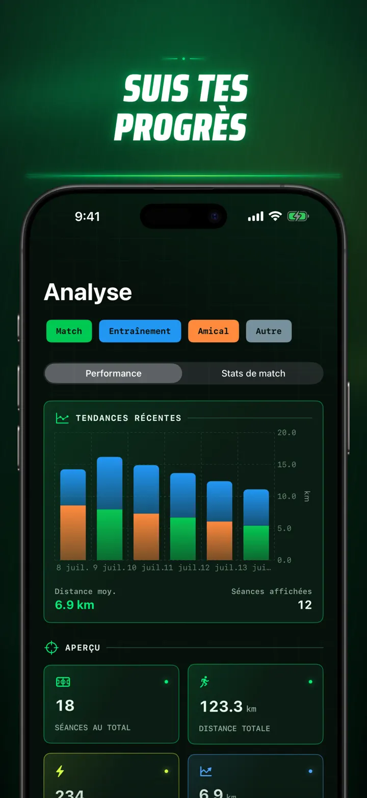 Soccer Time Track — Captures d’écran 6