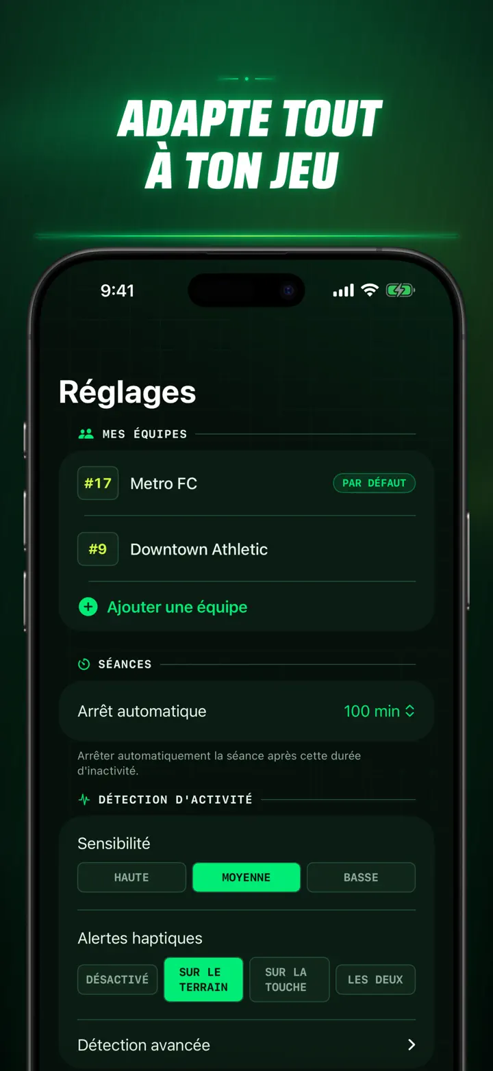 Soccer Time Track — Captures d’écran 9