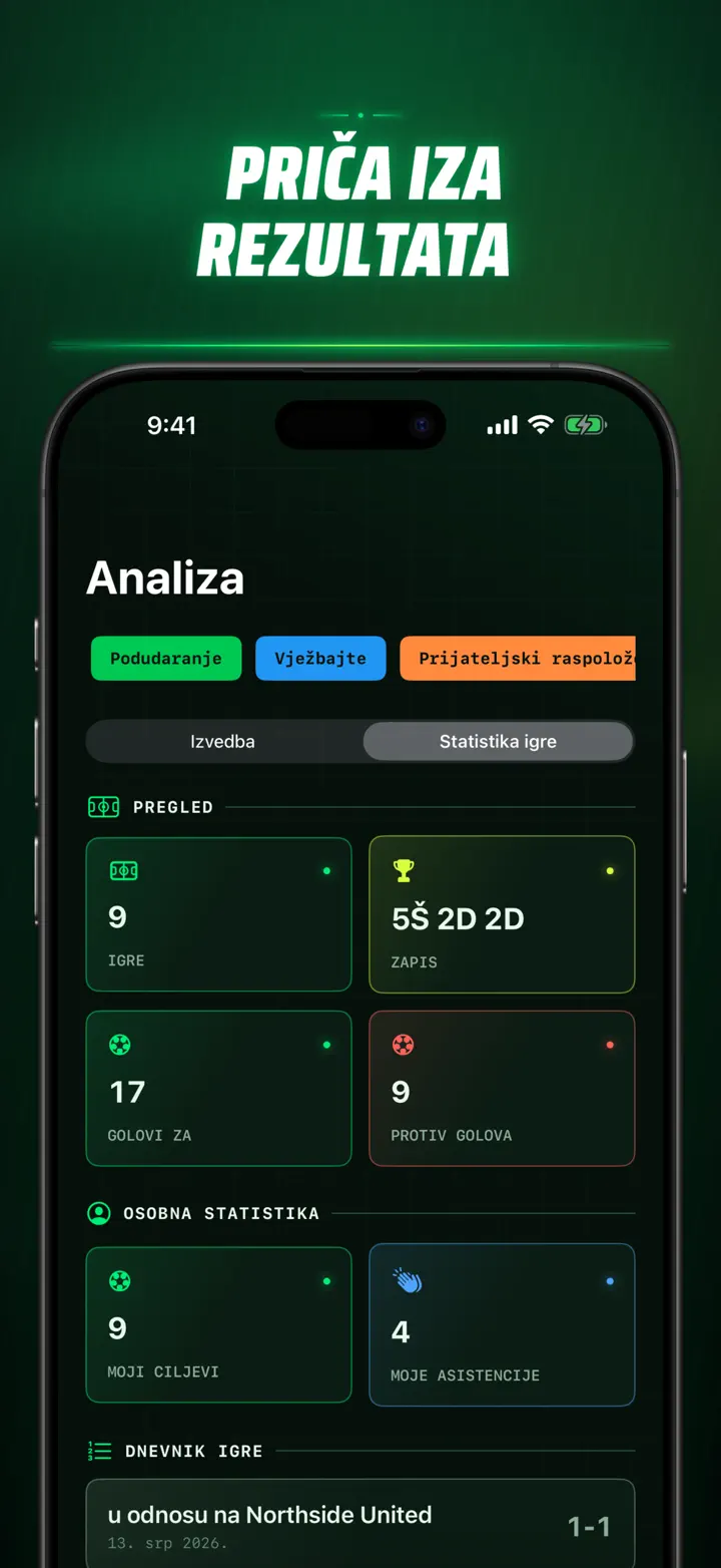 Soccer Time Track — Snimke zaslona 7
