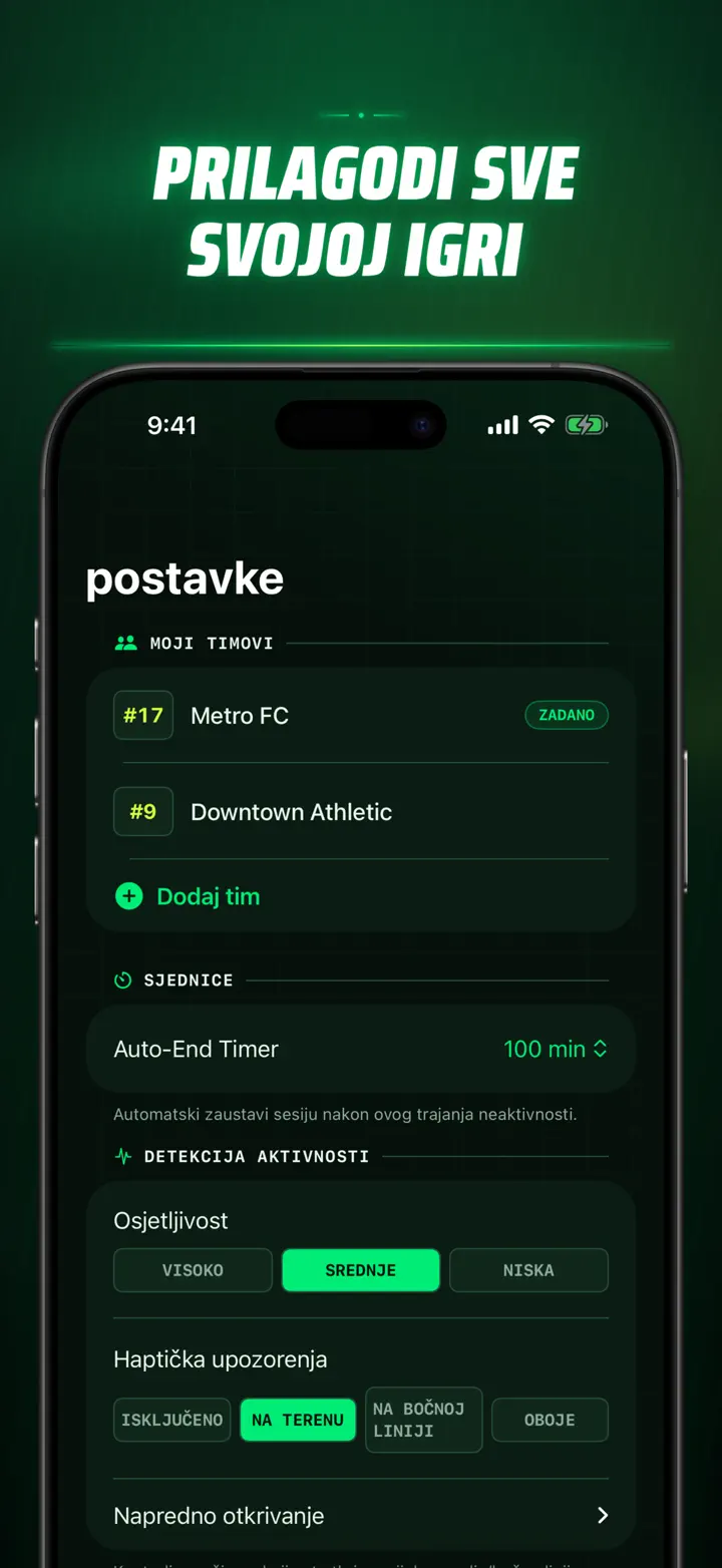 Soccer Time Track — Snimke zaslona 9