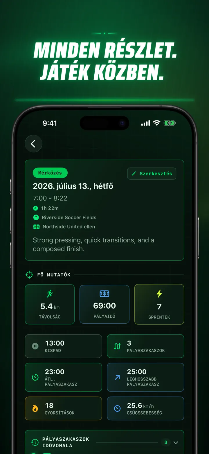 Soccer Time Track — Képernyőképek 5