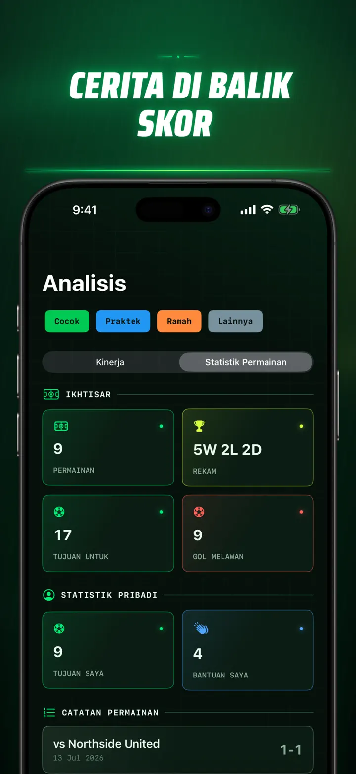 Soccer Time Track — Tangkapan layar 7