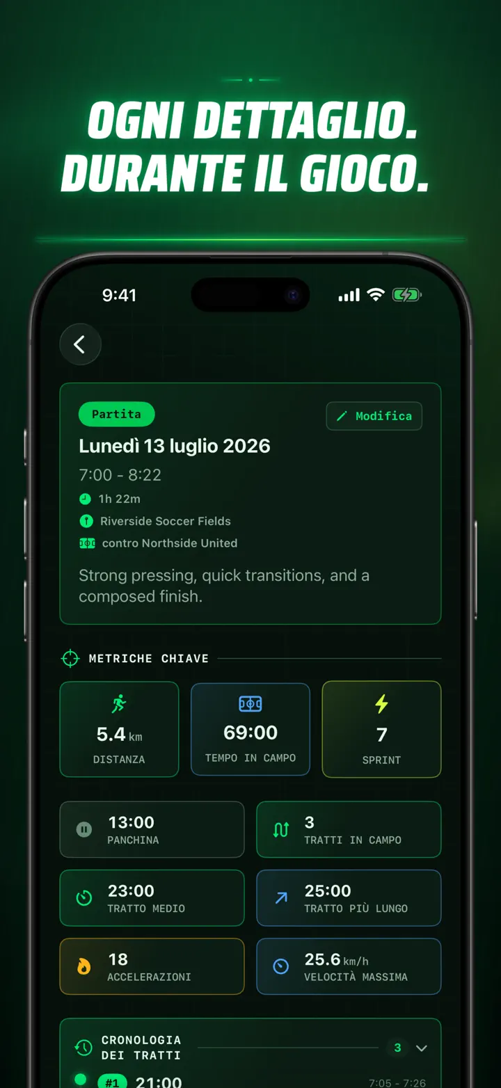 Soccer Time Track — Screenshot 5