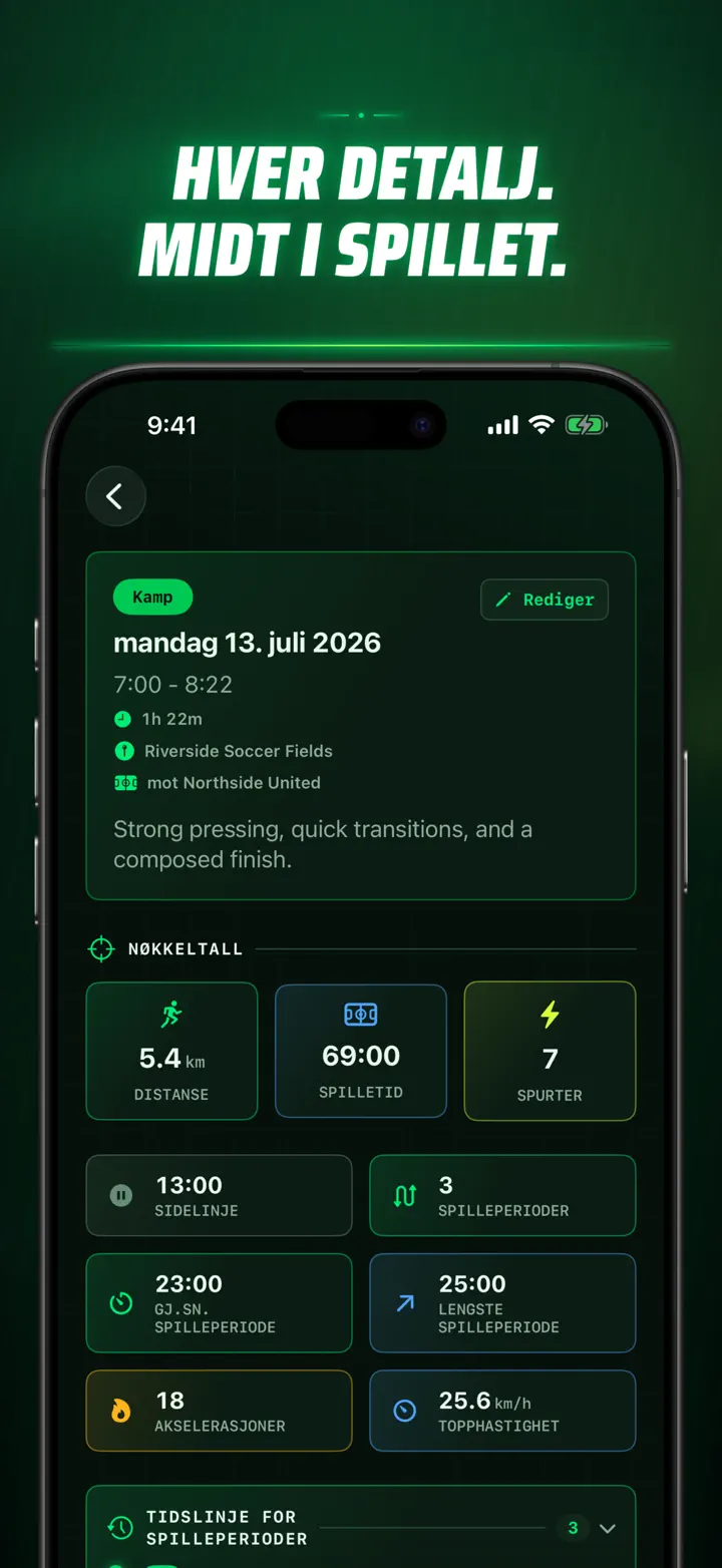 Soccer Time Track — Skjermbilder 5