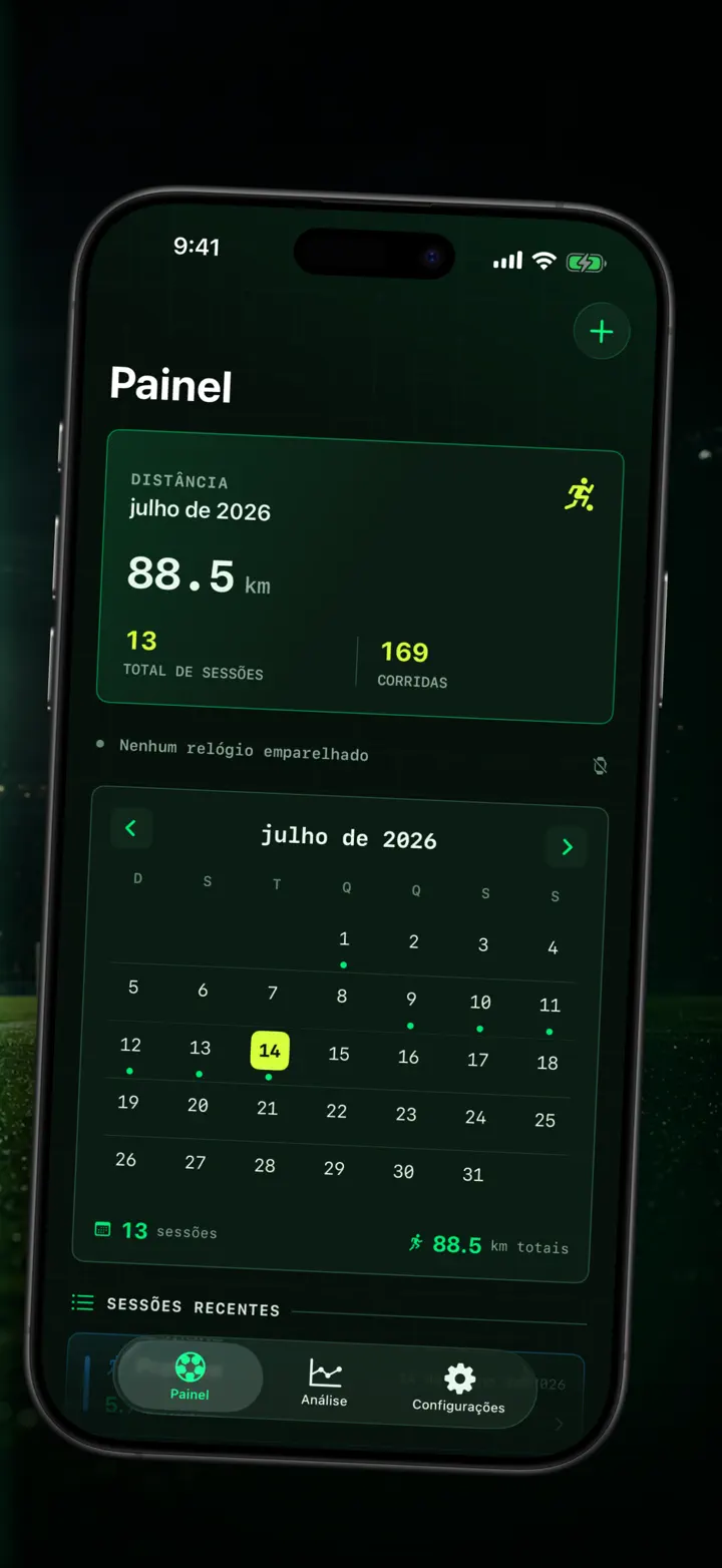 Soccer Time Track — Capturas de tela 2