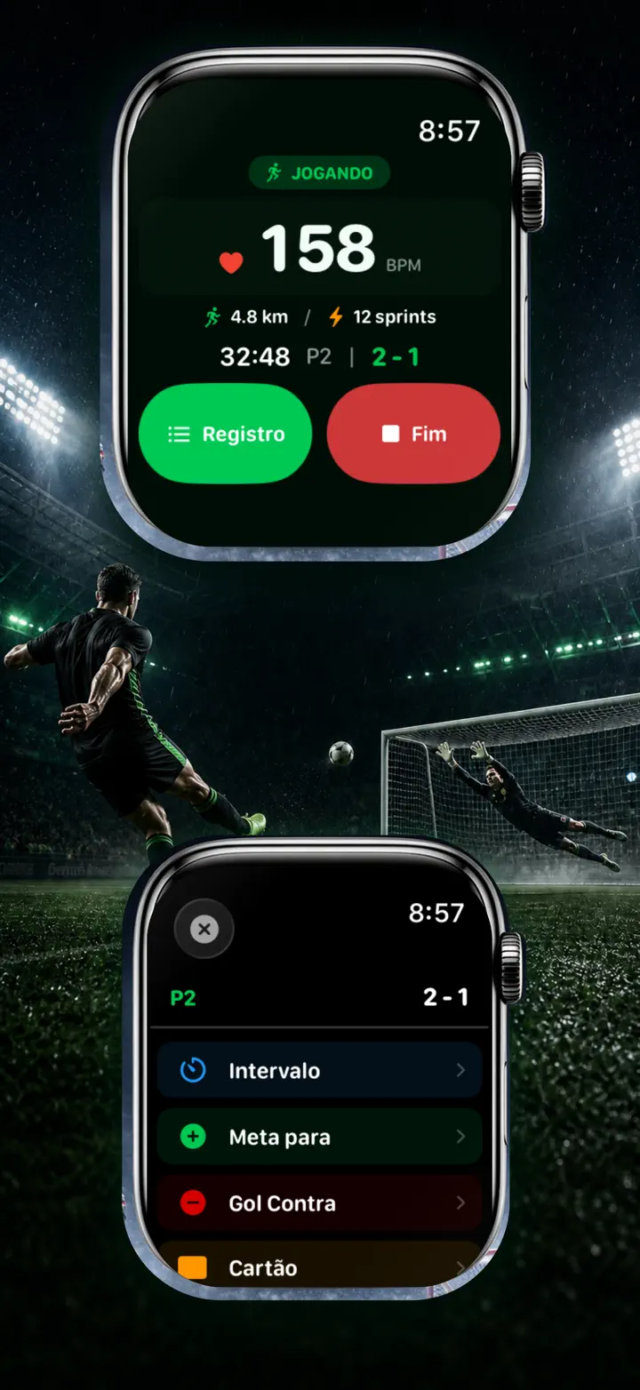 Soccer Time Track — Capturas de tela 3