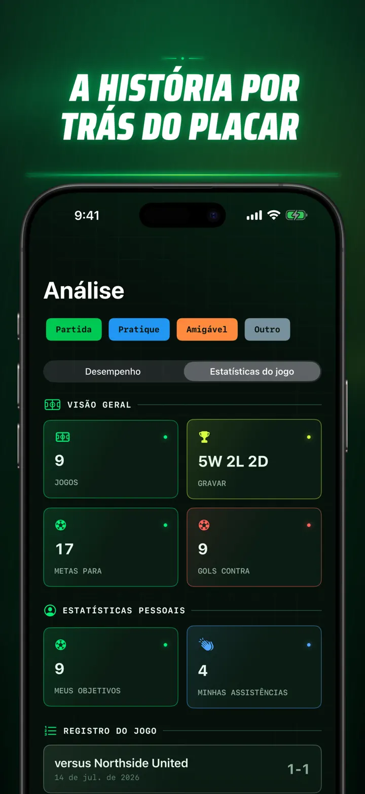 Soccer Time Track — Capturas de tela 7