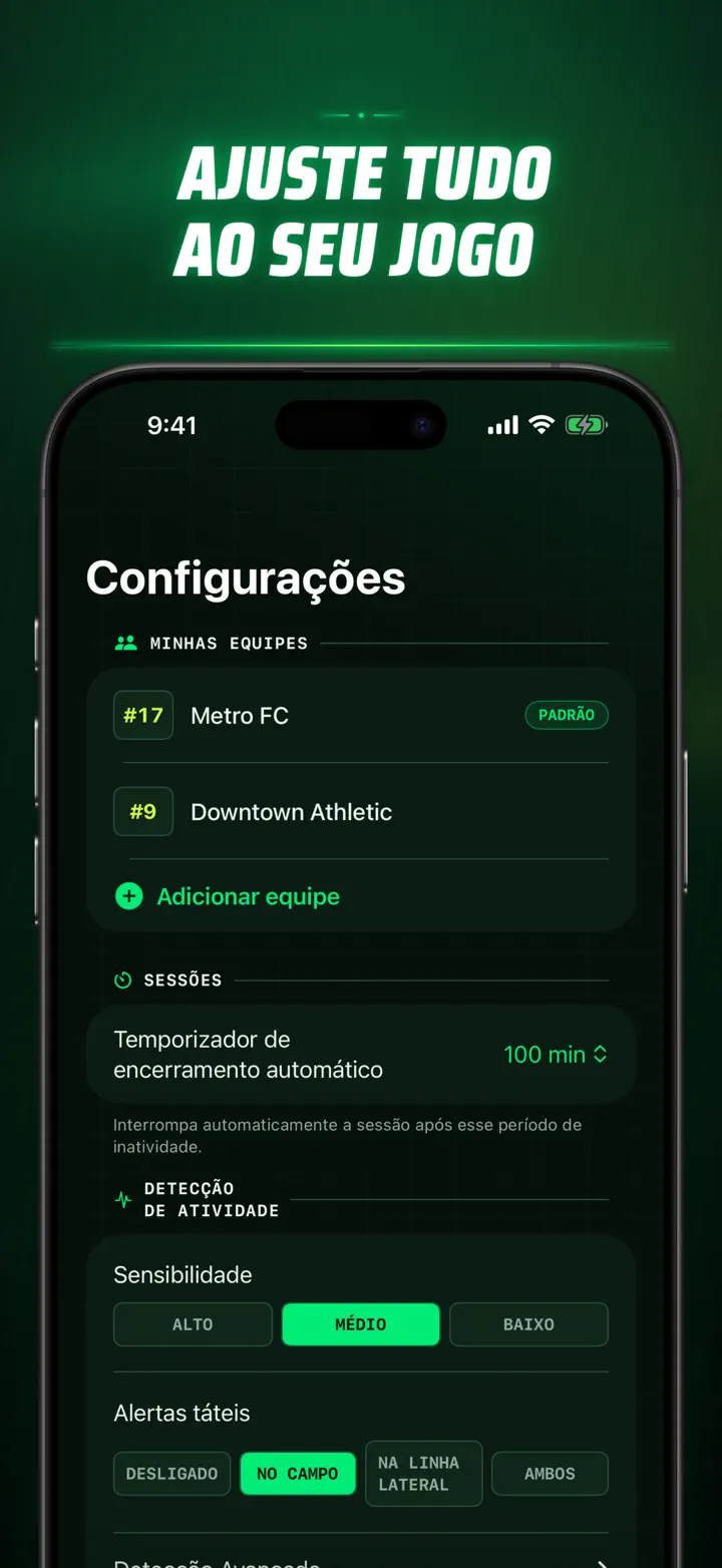 Soccer Time Track — Capturas de tela 9