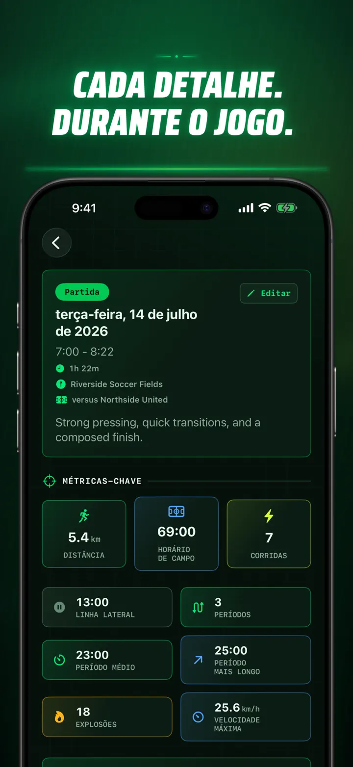 Soccer Time Track — Capturas de ecrã 5