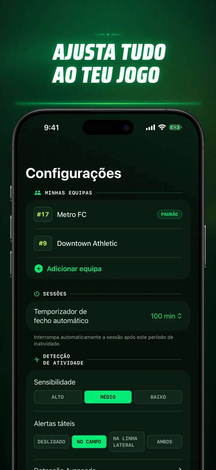 Soccer Time Track — Capturas de ecrã 9