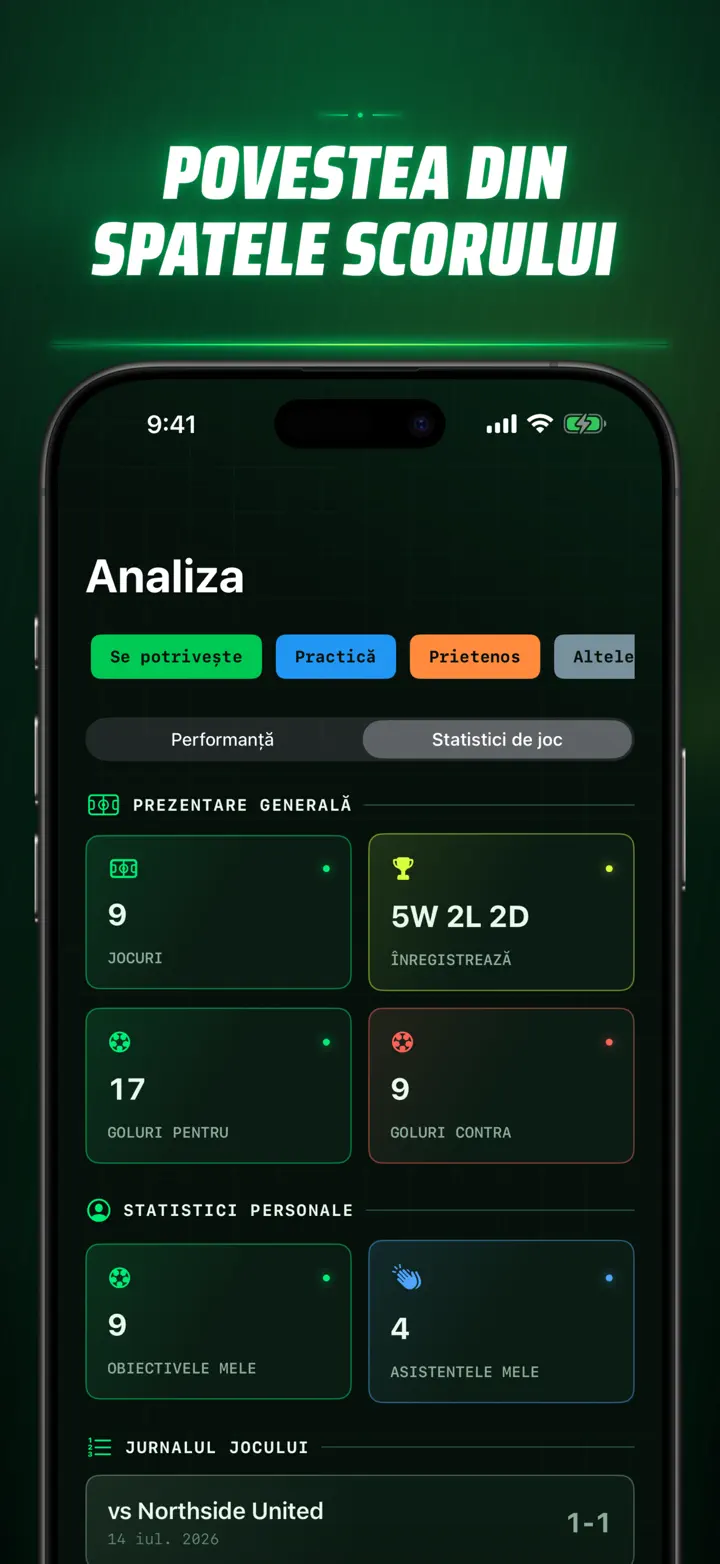 Soccer Time Track — Capturi de ecran 7