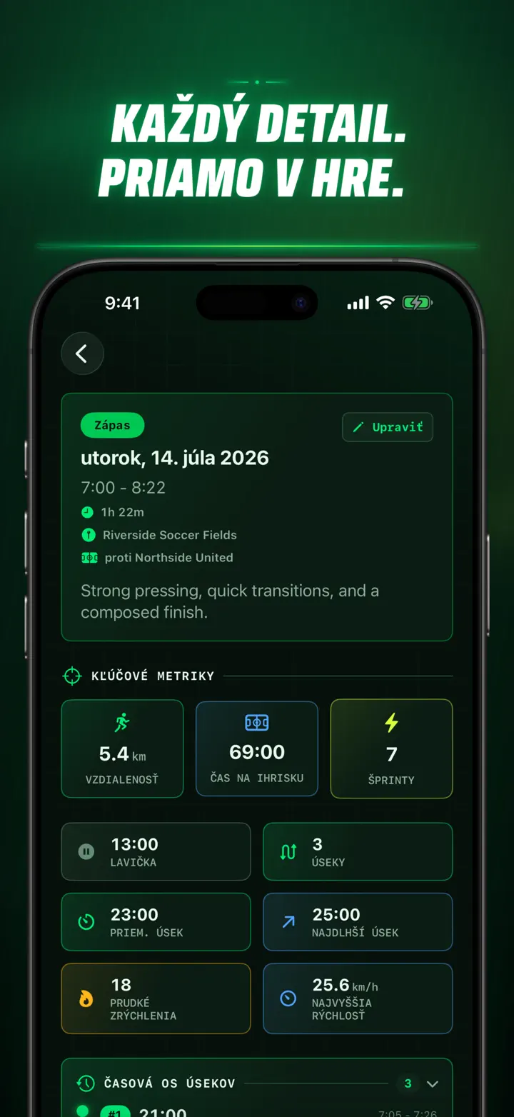 Soccer Time Track — Snímky obrazovky 5