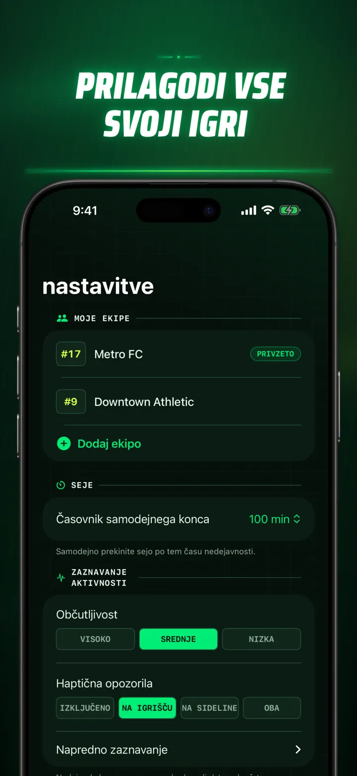 Soccer Time Track — Posnetki zaslona 9