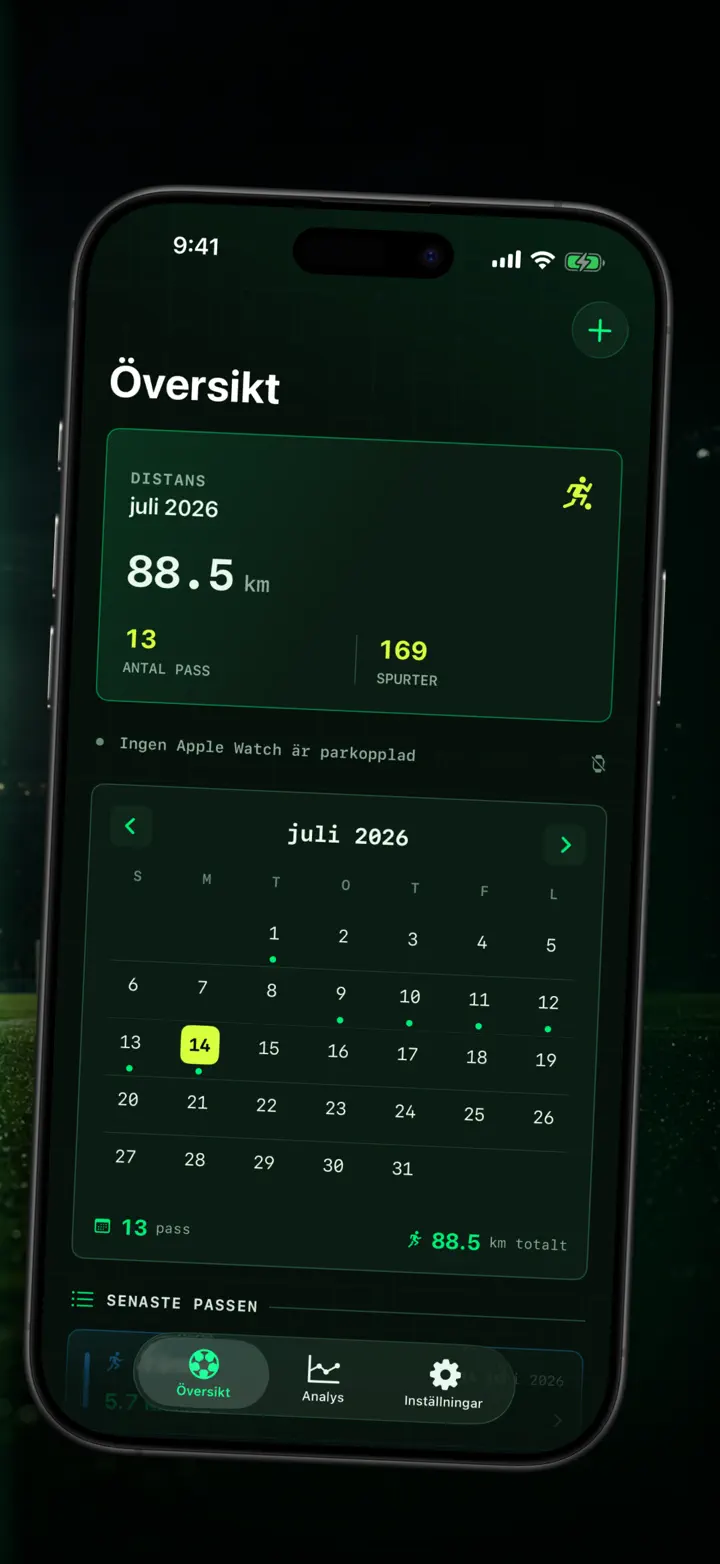 Soccer Time Track — Skärmavbilder 2