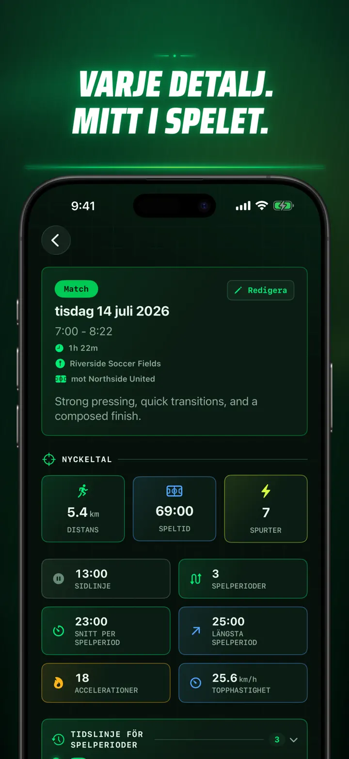 Soccer Time Track — Skärmavbilder 5