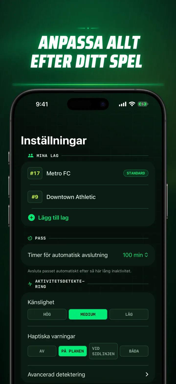 Soccer Time Track — Skärmavbilder 9