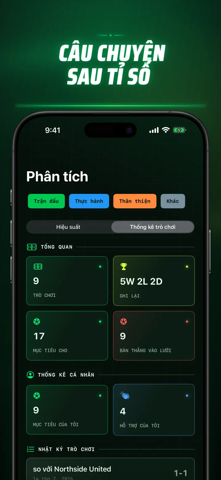 Soccer Time Track — Ảnh chụp màn hình 7