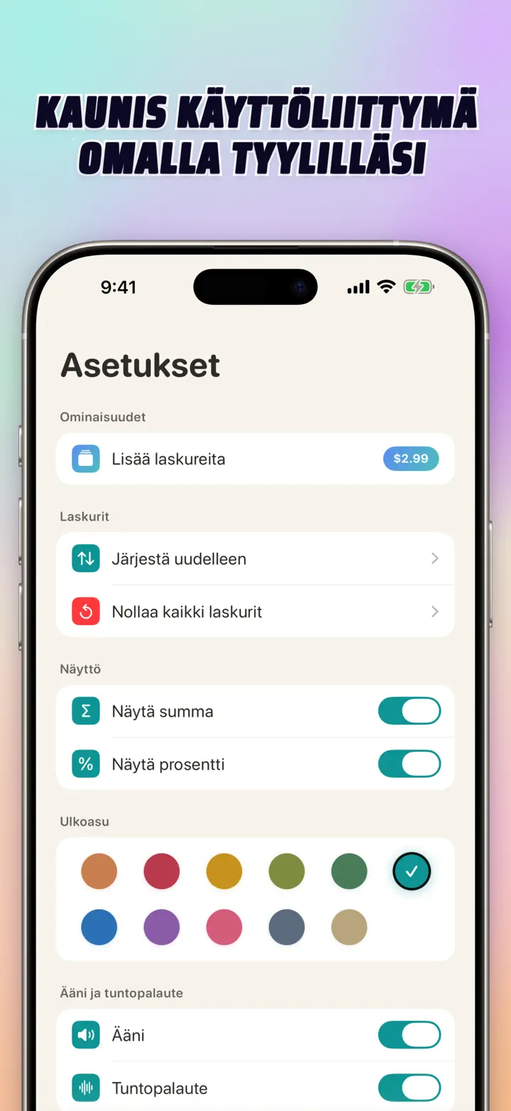 SUMMAT JA KAAVIOT