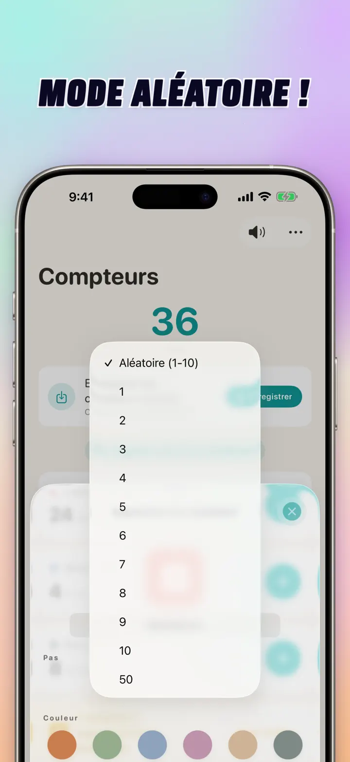 MODE ALÉATOIRE