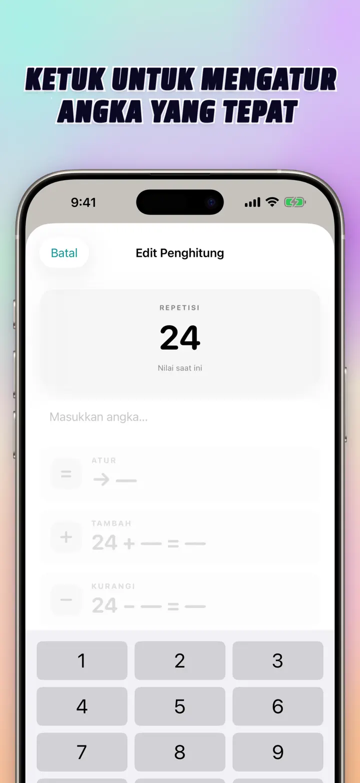 INPUT LANGSUNG & OPERASI MASSAL