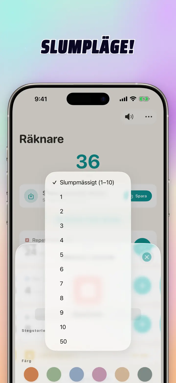 SLUMPMÄSSIGT LÄGE