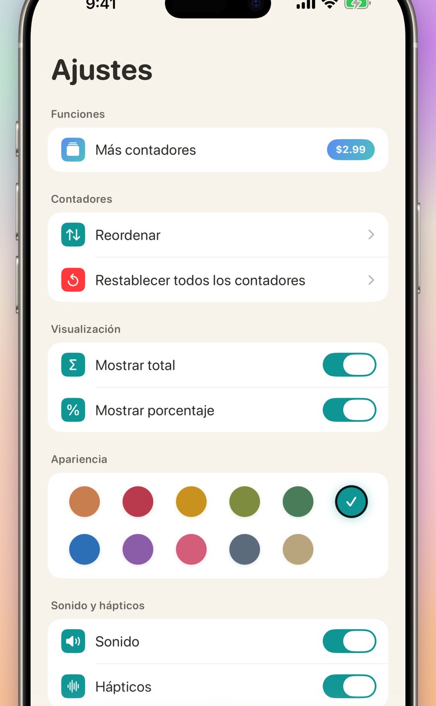 HISTORIAL & COMPARTIR
