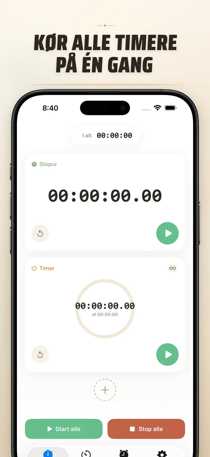 Timer on Me — Skærmbilleder 4