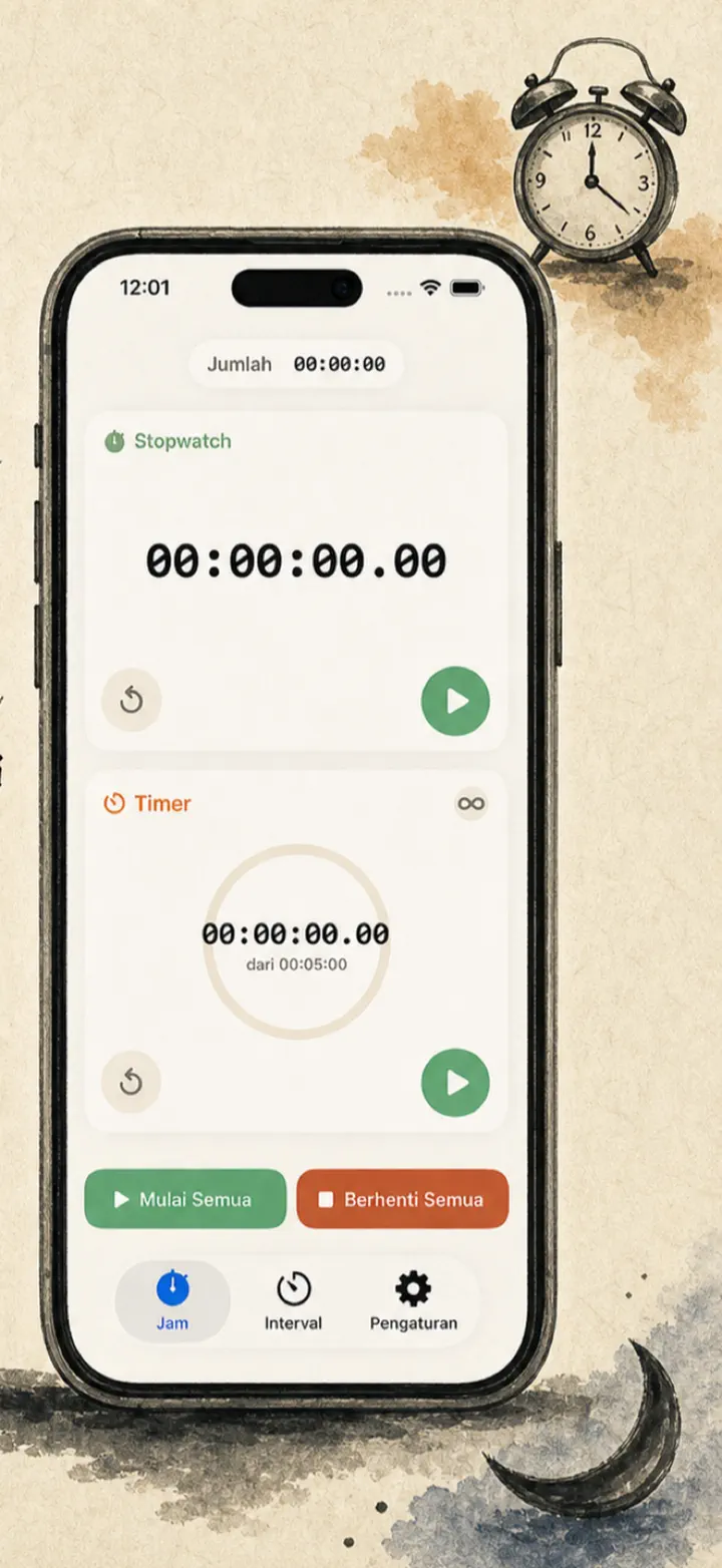 Timer on Me — Tangkapan layar 2