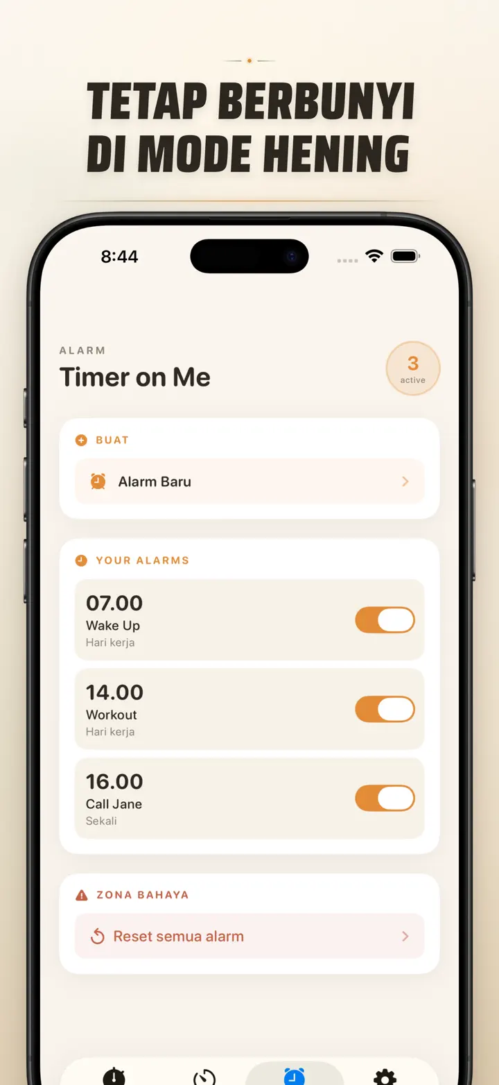 Timer on Me — Tangkapan layar 7