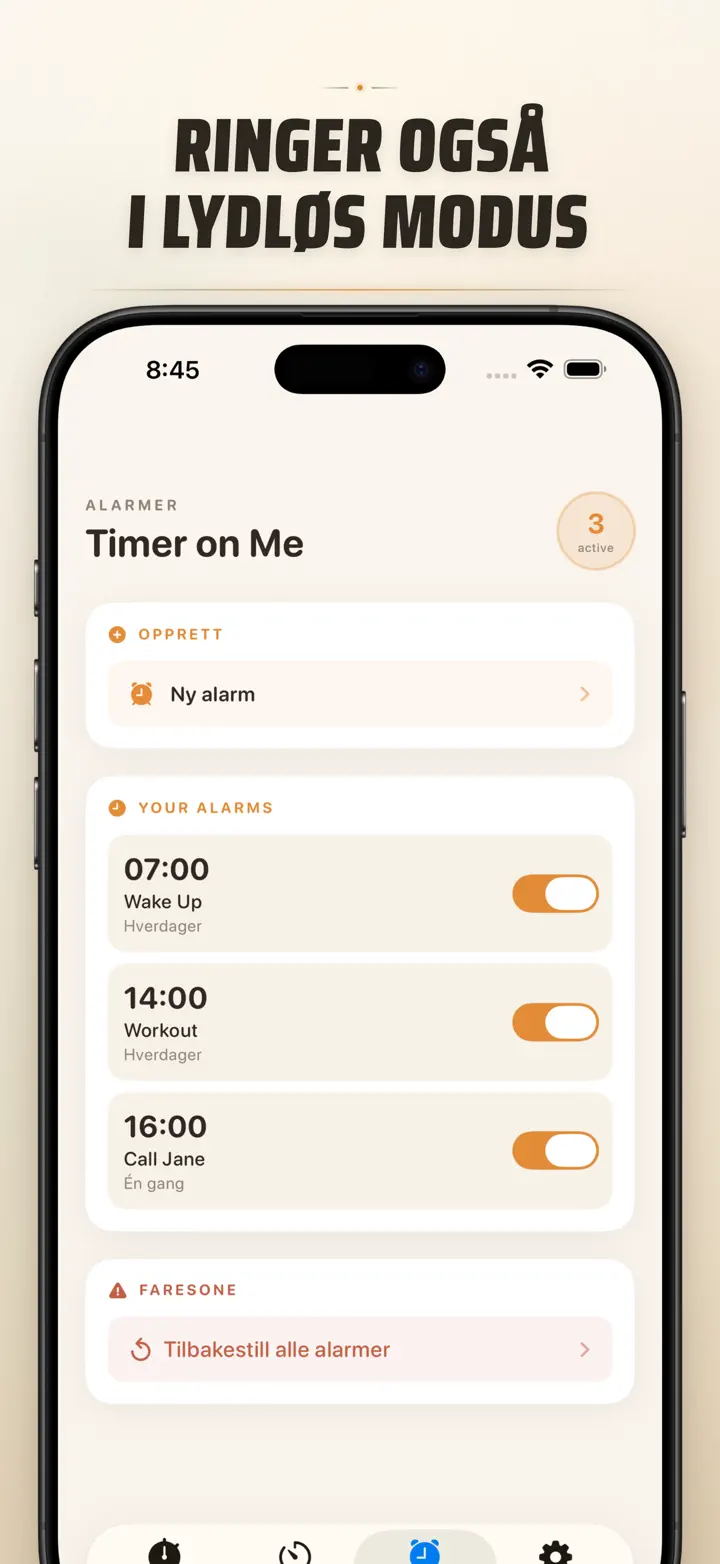 Timer on Me — Skjermbilder 7