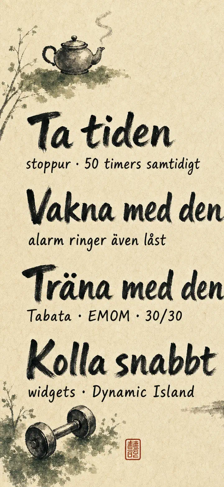 Timer on Me — Skärmavbilder 1