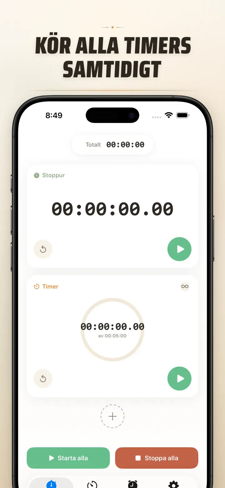 Timer on Me — Skärmavbilder 4