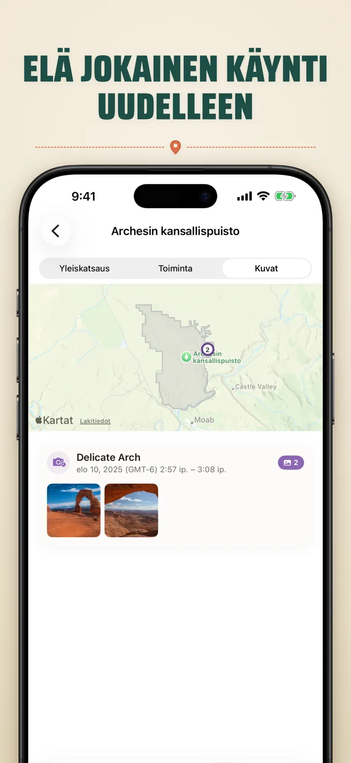 Missä olin? — Näyttökuvat 9